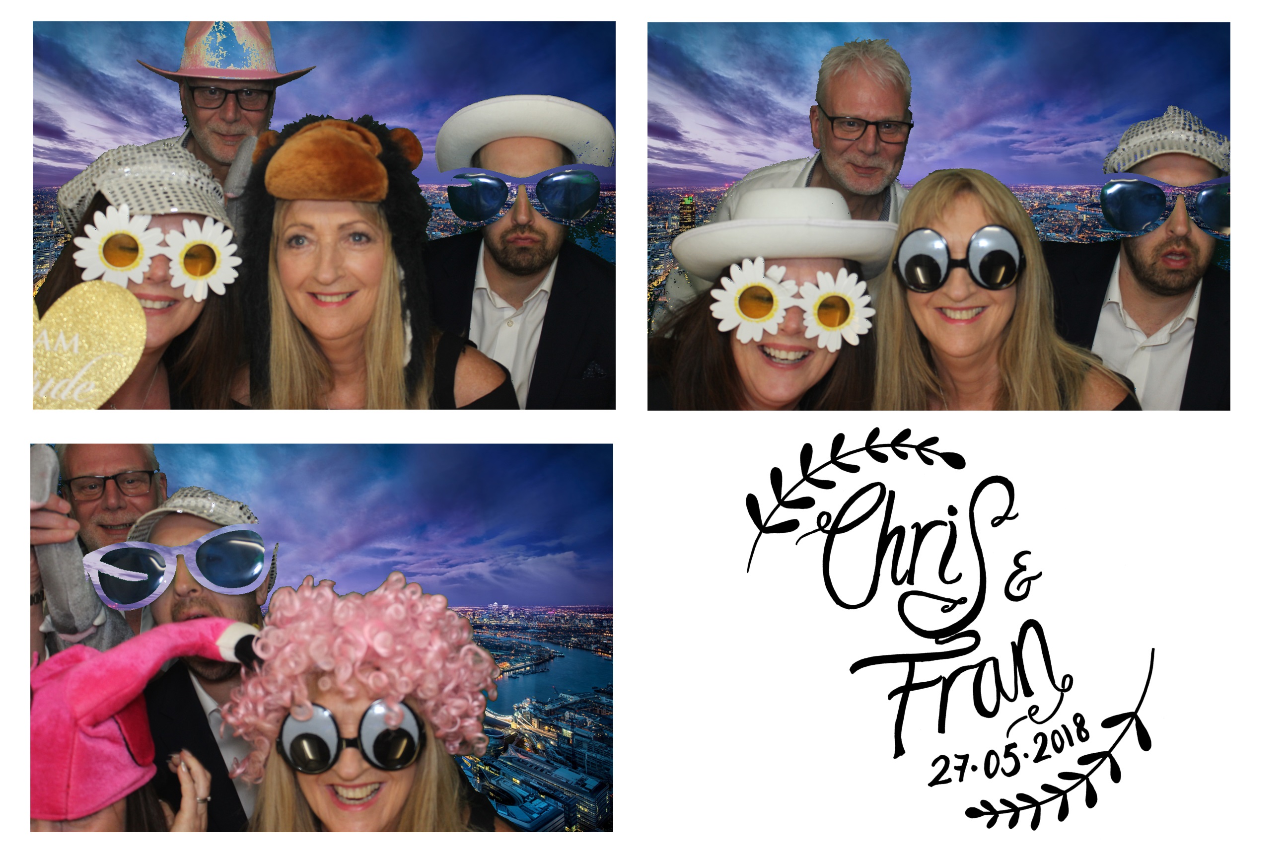 Chris & Fran | View more photos from the event at images.mobile-photo-booth.com/u/MobilePhotoBoothUK/Chris-Fran